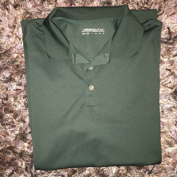 dark green golf shirts